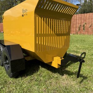 Metal Silage Trailer for Pedal Tractors